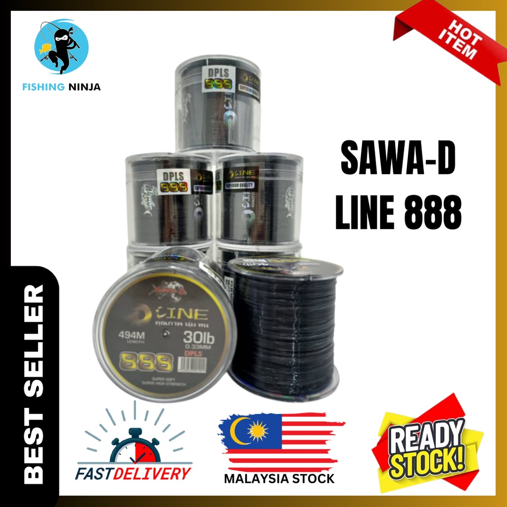 SAWA-D LINE 888 TALI MONO/TALI TANGSI SAWA-D FISHING BRAIDED LINE