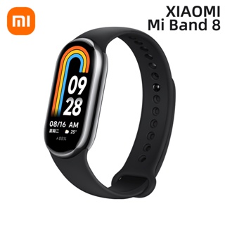 Xiaomi Mi Band 8 สร้อยข้อมืออัจฉริยะ ออกซิเจนในเลือด หน้าจอ AMOLED สร้อยข้อมือฟิตเนส Miband8 ฟิตเนส ติดตามการเต้นของหัวใจ