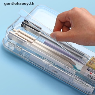 GG โปร่งใสดินสอ Double Layer เด็กปากกาเครื่องเขียนกล่องสํานั…