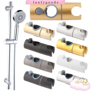 LANFY New Shower Head Slider Replacement Slider Holder Shower Rail Head ABS Adjustable Bracket Sturdy Bathroom Products Shower Holder