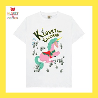 【ใหม่】Kloset Etcetera LAURA The Living Unicon T-Shirt เสื้อยืด เสื้อยืดแขนสั้น แฟชั่นผู้หญิง เสื้อแฟชั่น เสื้อผ้าผู้หญิง