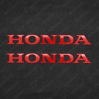 สติกเกอร์โลโก้ Honda 3D ซ้าย ขวา 15x1.8 ซม. กันน้ํา สีแดง สีทองเข้ม สีน้ําเงิน สีดํา สําหรับตกแต่งรถจักรยานยนต์ Honda BEAT Vario 2 ชิ้น