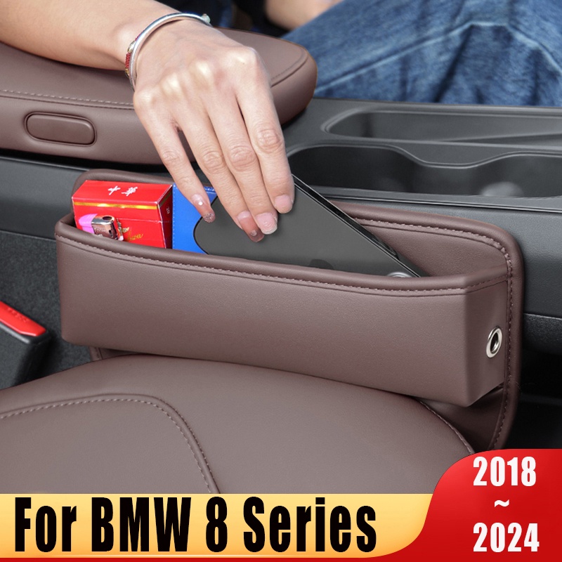รถที่นั่งด้านหน้ารอยแยก Gap Filler กล่องเก็บสําหรับ BMW 8 Series G14 G15 G16 F91 F92 F93 840i 850i 8