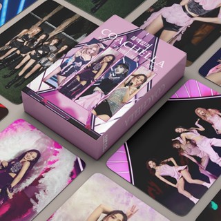 Blackpink Coachella Album THE GAME โฟโต้การ์ด ลาย Black PINK BORN PINK สําหรับ Love》2022 Seasons JISOO Solo ME FLOWER ROSE LISA JENNIE Solo Lomo Card 54 ชิ้น ต่อกล่อง