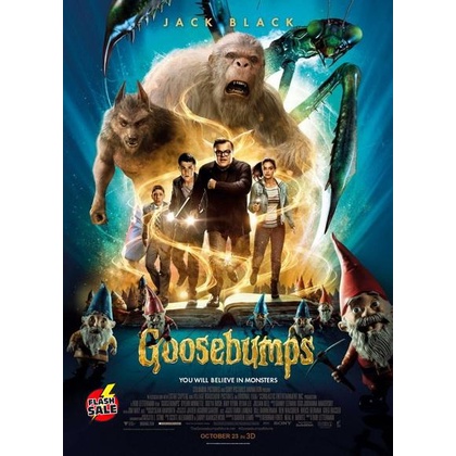 DVD ดีวีดี Goosebumps คืนอัศจรรย์ขนหัวลุก (เสียง ไทย/อังกฤษ ซับ ไทย/อังกฤษ) DVD ดีวีดี