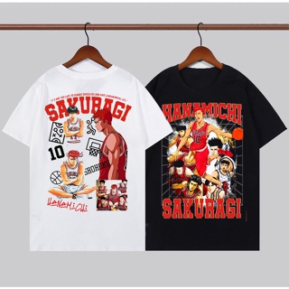 hot💥tshirt SLAM DUNK SHOHOKU Cosplay T shirt HANAMICHI SAKURAGI Costume Tops Short Sleeve Anime Tee Shirt Graph