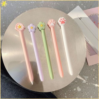 [LBE] Macaron Color Cat Claw สำหรับ Apple Pencil 1 2 Generation เคสซิลิโคนป้องกัน