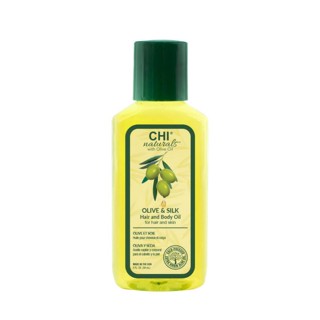 ทรีทเม้นต์ CHI Organic Olive &amp; Silk Hair and Body Oil