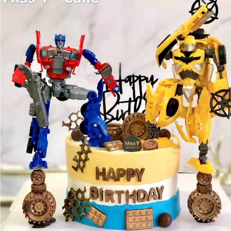 ของเล่นฟิกเกอร์ Transformer Classic Optimus Prime Bumble Bee Action Figure สําหรับเด็ก