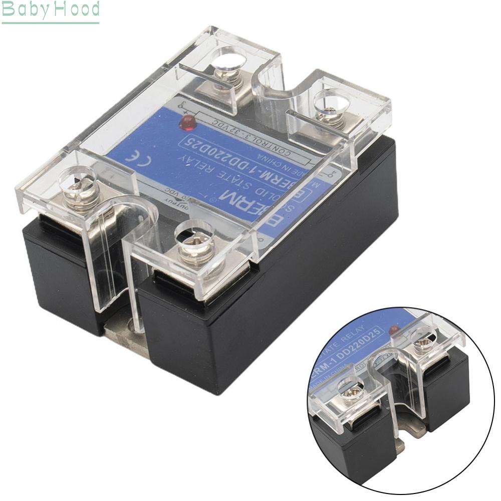 【Big Discounts】Easy to Install 25A Solid State Relay DC DC Input for Quick and Easy Wiring Without Welding#BBHOOD