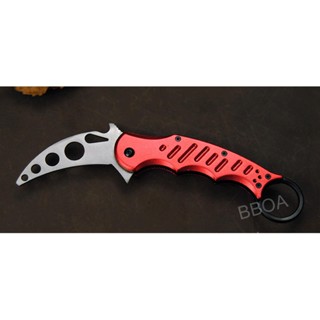 มีด FOX Karambit Trainer Knife มีดพก มีดคารัมบิต มีดเดินป่า มีดพับ มีดควง ไม่คม สำหรับฝึกซ้อม