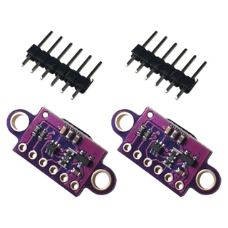 อะไหล่โมดูลเซนเซอร์ CCL VL53L0X V2 ความแม่นยําสูง 2 ชิ้น