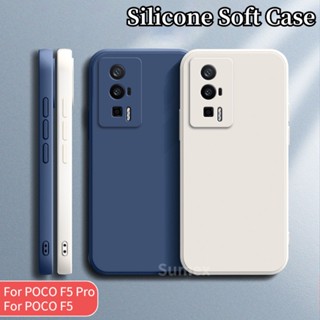 เคสซิลิโคนนิ่ม ป้องกันกล้อง กันกระแทก สําหรับ Xiaomi Pocof5 POCO F5 Pro 5G Xiomi Mi Phonepoco POKO F5 F 5 Pro 2023 5G