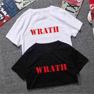 เสื้อยืด พิมพ์ลาย Limited Selection Wrath สีดํา สําหรับผู้ชาย ไซซ์ Xsxxl