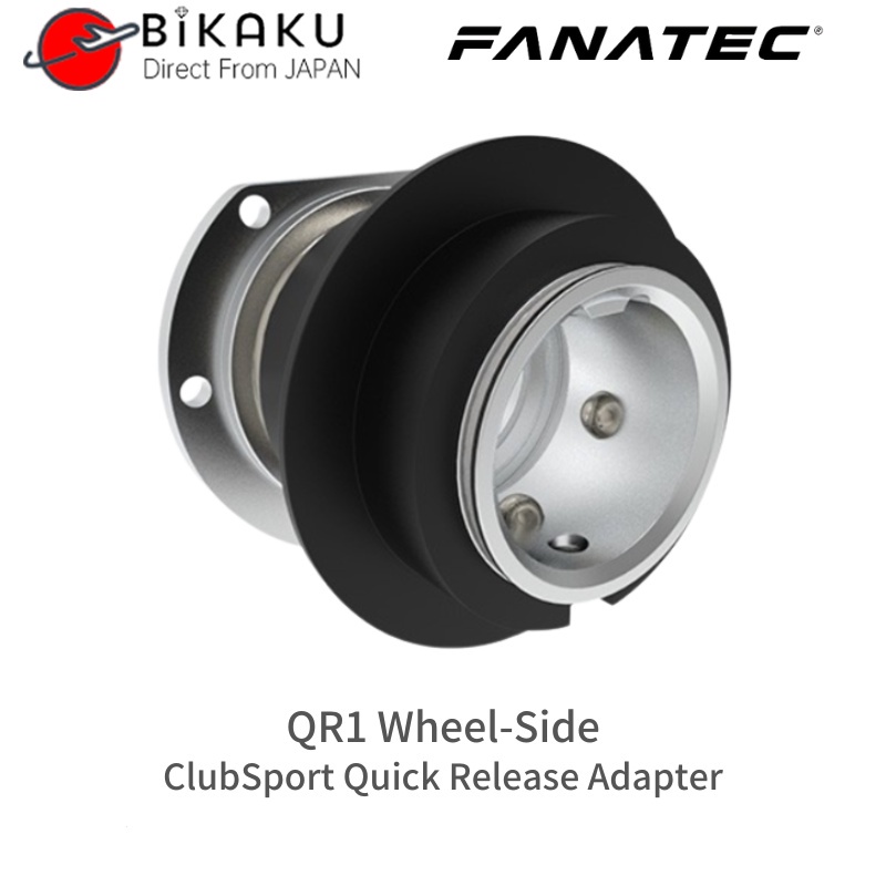 【ส่งตรงจากญี่ปุ่น】ของแท้ Fanatec Qr1 อะแดปเตอร์ปลดเร็ว อุปกรณ์เสริม สําหรับเกมแข่งรถ