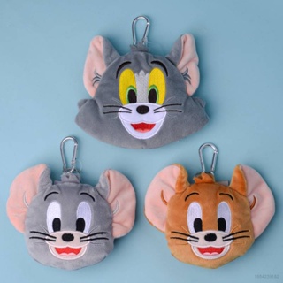 กระเป๋าใส่เหรียญ หูฟัง จี้ตุ๊กตา Tom and Jerry Tuffy NS3 สําหรับเด็ก