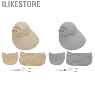 Ilikestore Outdoor Sun Hat Sunscreen Cover Set Absorbent and Breathable for Fishing and Hiking