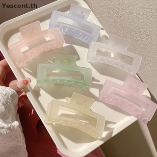 Yescont กิ๊บติดผม ของขวัญ สีพื้น เครื่องประดับผม