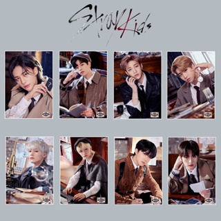 โปสเตอร์สติกเกอร์ Kpop Stray Kids SKZ-X Photocards ID Photo HD สําหรับเก็บสะสมการ์ด