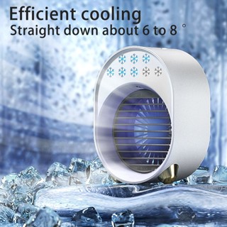 Mist Fan Mini Portable Air Cooler USB ชาร์จบ้านได้ 3 ความเร็วเดสก์ท็อปของขวัญ