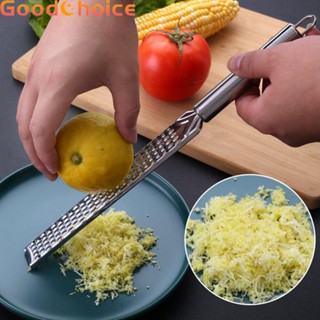 【Good】20cm Kitchen Grater Lemon Cheese Spices Stainless Steel Grater kitchen gadgets【Ready Stock】