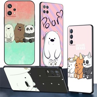 เคสโทรศัพท์มือถือซิลิโคน TPU แบบนิ่ม ลาย BS95 We Bare Bears สําหรับ Realme 10T 11 Pro 11 Pro+ C55 C33 2023 GT Neo5 SE GT3 Narzo N55 N53