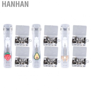 Hanhan Paper Clam  Clam  Dispenser Multi Purpose with 100Pcs Clips for School