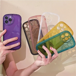 เคสโทรศัพท์มือถือแบบนิ่ม TPU ใส กันกระแทก กันรอยกล้อง สีแคนดี้ สําหรับ Poco F3 F4 X3 GT X3 NFC X4 X5 Pro 5G