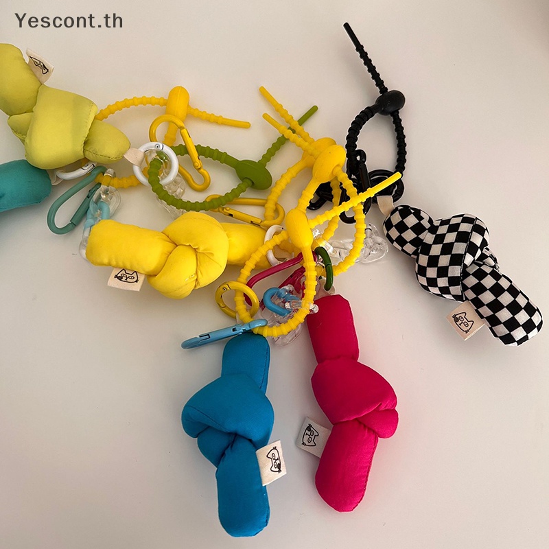 Yescont พวงกุญแจซิลิโคน พิมพ์ลายตาราง พร้อมสายคล้องมือ สําหรับห้อยโทรศัพท์มือถือ ของขวัญ