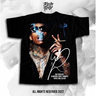 NEW FASHION cb เสื้อยืด ลาย Wiz Khalifa Bootleg