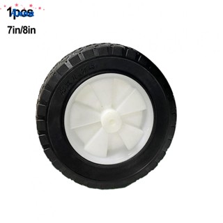 【Anna】Wheel Shock-absorbing Silent Tire Wear-resistant Brand New Camping Cart