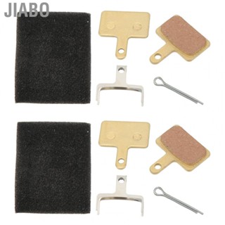 Jiabo Mountain Bike Disc Brake Pads  Low Noise Bicycle Disc Brake Pads 2 Pairs  Wear  for Replacement