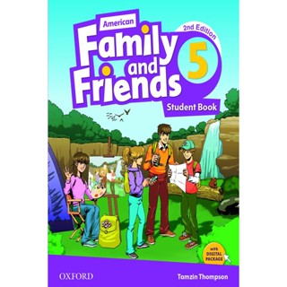 Bundanjai (หนังสือคู่มือเรียนสอบ) American Family and Friends 2nd ED 5 : Student Book (P)