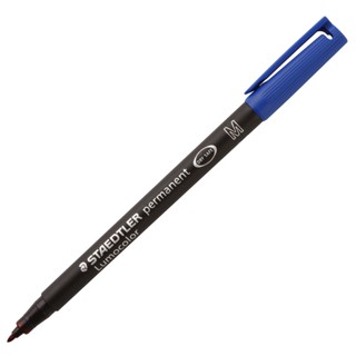 Staedtler ปากกาเขียนแผ่นใสลบไม่ได้ 1.0 มม. นง.   317-3