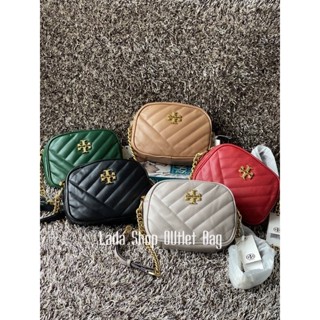 ส่งฟรี🔥 Tory Burch KIRA CHEVRON SMALL CAMERA BAG