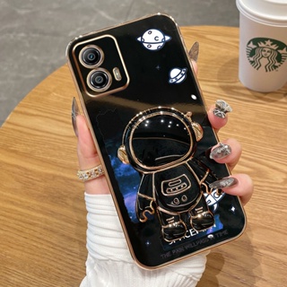 เคสโทรศัพท์มือถือซิลิโคน พิมพ์ลายนักบินอวกาศ Nasa หรูหรา คุณภาพสูง สําหรับ Motorola Moto G73 G53 G23 G13