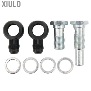 Xiulo Transmission Cooler Banjo Fitting Kit  Aluminum Alloy High Hardness Trans Oil Cooler Adapter  for 4L80E Transmissions