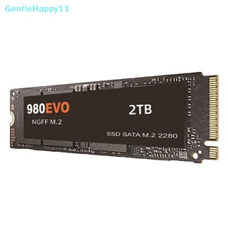 Gentlehappy ฮาร์ดดิสก์ภายใน SSD M2 NGFF 500GB 980 EVO Plus 250GB 1TB 970 PRO M.2 2TB สําหรับแล็ปท็อป คอมพิวเตอร์ sata hd