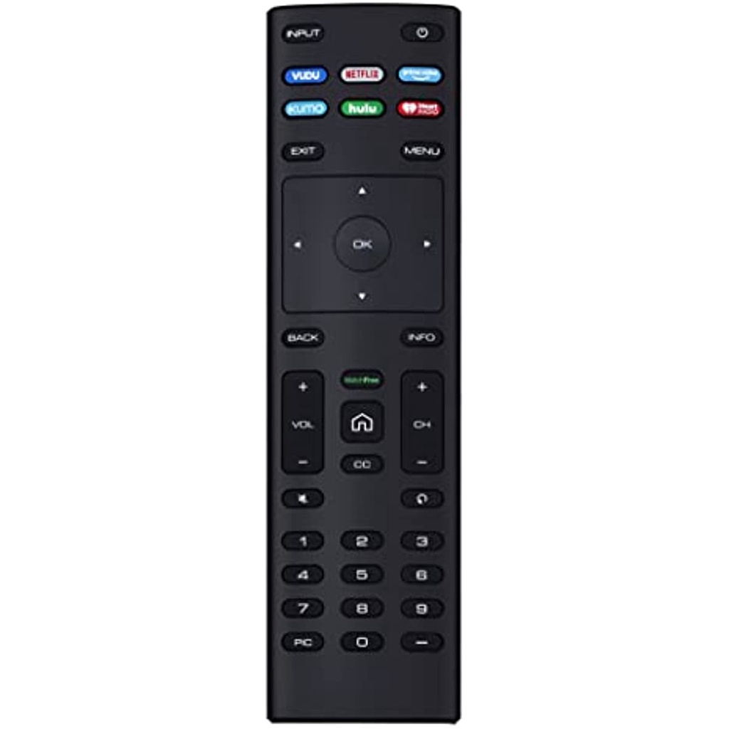 XRT136 เปลี่ยนรีโมทคอนโทรล Fit สําหรับ VIZIO สมาร์ททีวี D50x-G9 D65x-G4 D55x-G1 D40f-G9 D43f-F1 D70-