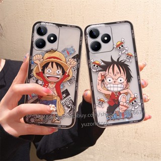 เคสโทรศัพท์มือถือแบบนิ่ม กันกระแทก ลายการ์ตูนลูฟี่ สําหรับ เรียลมี C53 C55 NFC 2023 เคส Phone Case