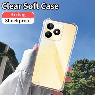 เคสโทรศัพท์มือถือ ซิลิโคนนิ่ม ใส บาง กันกระแทก สําหรับ Realme C53 2023 Realme C 53 53C C55 C35 C33 C30 C30S C25Y C21Y C21 4G