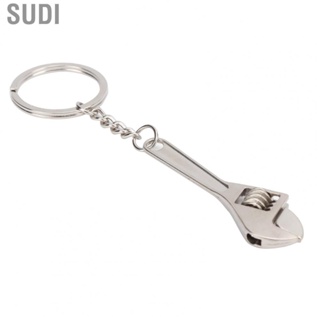 Sudi Wrench Keychain  Nondiscolouring Zinc Alloy Spanner Key Holder Polished  for Decorations