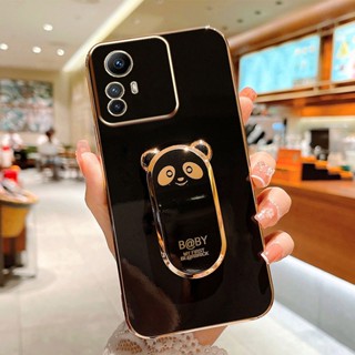 เคสโทรศัพท์มือถือ ลายการ์ตูนหมีน่ารัก 6D หรูหรา สําหรับ Xiaomi Redmi Note 12S