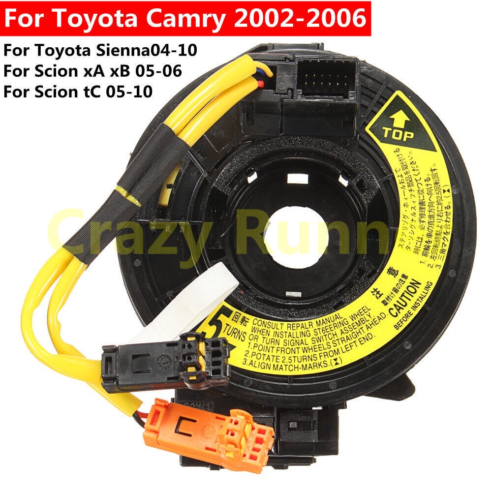 สายแพรแตร แพรแตร ลานคอ แพแตร ลานคอพวงมาลัย สไปร่อน สายแพแตร  Toyota Camry 2002-2006 2.4 ACV30 ACV31 