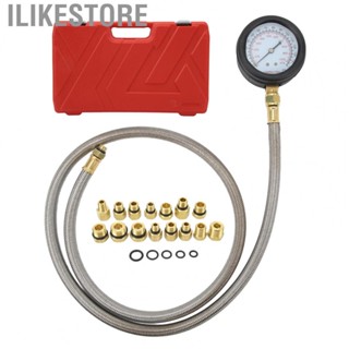 Ilikestore Oil Pressure Gauge Kit   Aging High Strength 0 To 150psi Oil Pressure Test Tool Hardened Brass Accurate Diagnosis  for Vehicles