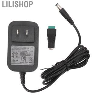 Lilishop AC To DC Adapter Universal AC100V‑240V To DC12V 2A Power Adapter For  Light