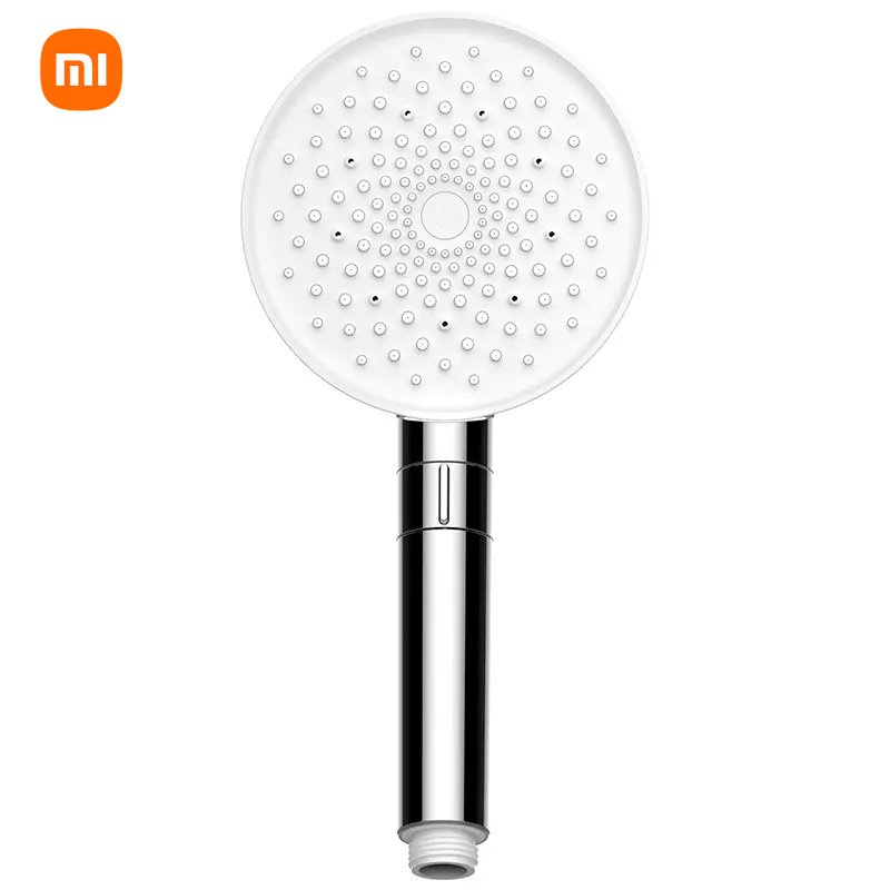 Xiaomi หัวฝักบัวอาบน้ํา แรงดันสูง ปรับได้ 3 โหมด เสียงเบา สําหรับห้องน้ํา