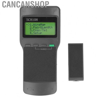 Cancanshop Cable Tester  Lightweight Phone Cable Tester Accurate 1350m Independent Measurement  for Internet