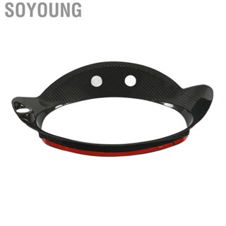 Soyoung Car Dashboard Cover Trim  Dashboard Panel Frame Decoration High Strength Dashboard Protector Carbon Fibre  for Car