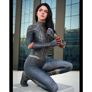 ชุดบอดี้สูทคอสเพลย์ Superhero Zentai Second Skin ไม่มีทาง สําหรับผู้ใหญ่ และเด็ก เหมาะกับงานปาร์ตี้ฮาโลวีน